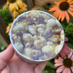 Caramel Popcorn Autumnal Aromatherapy Candle ~ Scents of Autumn, Fairs and Halloween