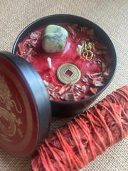 The Year of the Dragon Candle ~ To Celebrate the Energy of the Wood Dragon