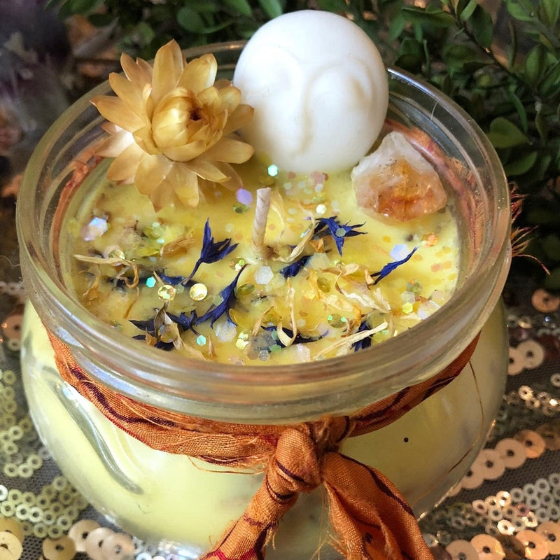 The Midsummer Dream Candle ~ To Celebrate and Honor the Summer Solstice, Faerie Communication, Fire and Sun Magick
