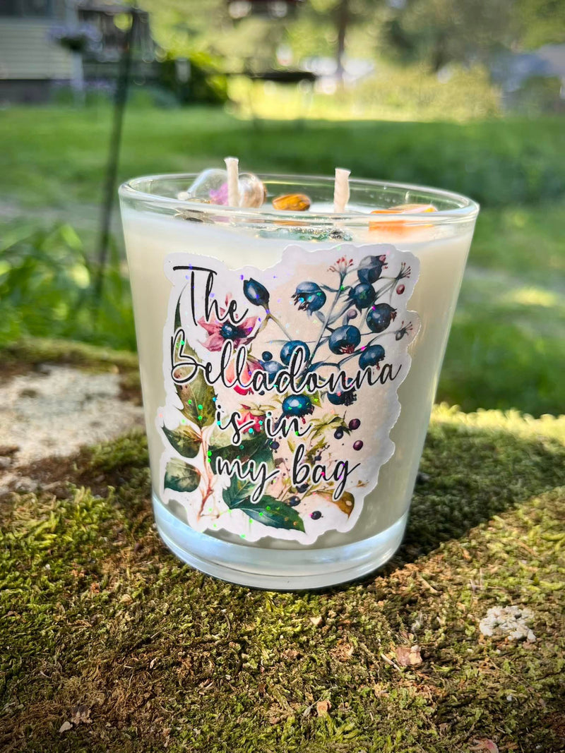 The Practical Magic Candle ~ For Magic, Love, Sisterhood, Healing, Protection and Enchantment (Lime and Coconut Margarita Scented)