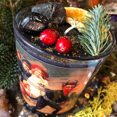 Here Comes Krampus Candle~The Switchy Santa, Naughty Naughty, Spooky Christmas, You Better Run!