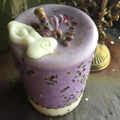 Womb Space Candle~To Honor and Celebrate the Womb and the Divine Feminine - The Velvet Lotus