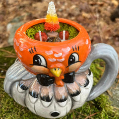 Gobble Gobble Gideon~The Dapper Turkey, Autumn Candle, Cranberry and Apple Marmalade