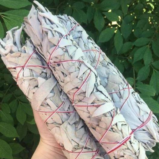 Top Selling White Sage Smudge Sticks~For Ceremonial Blessing Healing and Clearing of Negative Energy - The Velvet Lotus