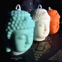 Buddha Candle~To Harness Tranquility and Peace of MInd - The Velvet Lotus