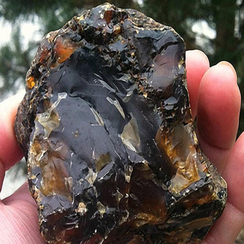 Fossilzed Black Amber- To Bring the Energy of the Sun to You, To Connect with Inter-dimensional Beings, Access Hidden Knowledge, Raise Power - The Velvet Lotus
