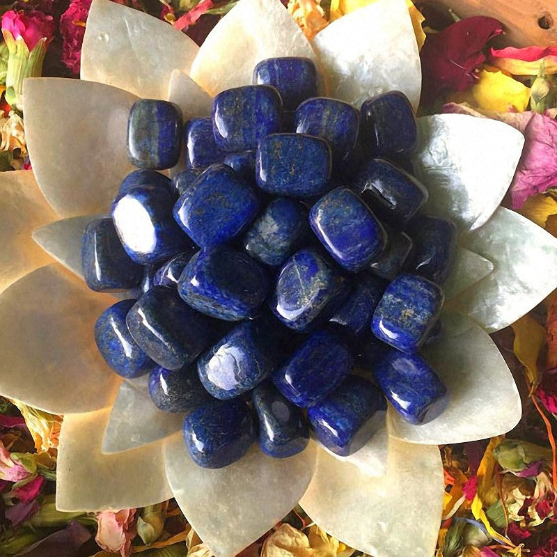 Highest Grade Lapis Lazuli ~ Enhances Psychic Abilities, Awakens and Stimulates the Third Eye, Connects Us to the Ancient Ones - The Velvet Lotus