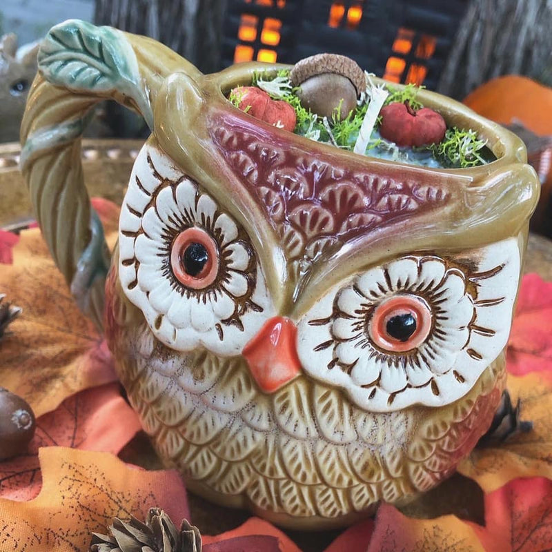 Vintage Owl Halloween Mug~ Vintage Halloween Lovers
