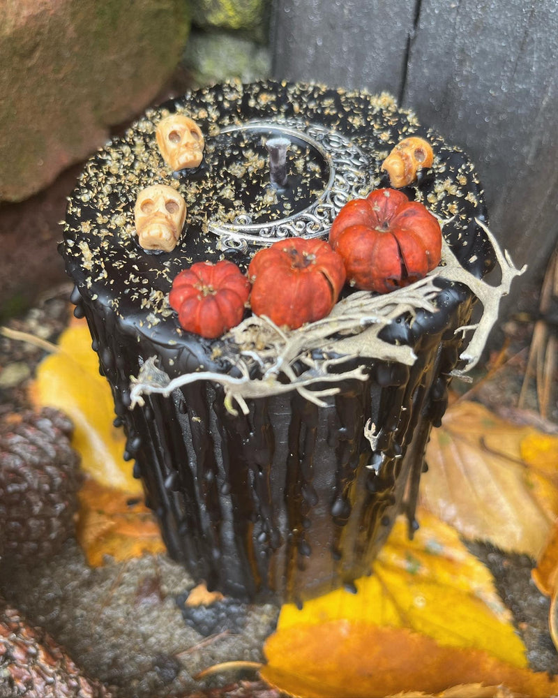 The Night of Samhain Candle~The Last Harvest, Communication to Ancestors, The Thinning Veil