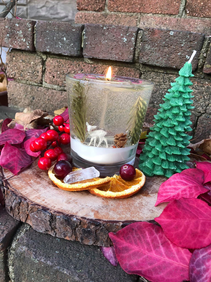 The Winter Magic Infinity Candle~For the Wonderment and Enchantment of Winter, Christmas Magic, Infinity Candle